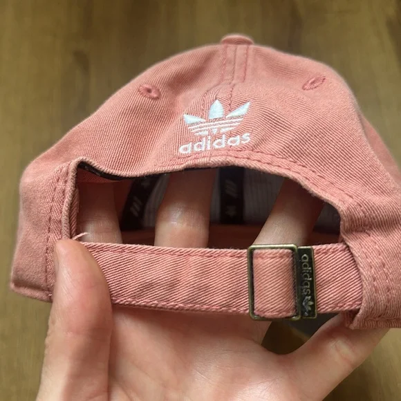 Adidas Salmon Pink Baseball Cap - Picture 3 of 7